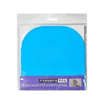 Table Tennis Paddle Protector Light Weight Pingpong Paddle Guard Tear Resistant Table Tennis Racket Protection Cover  White