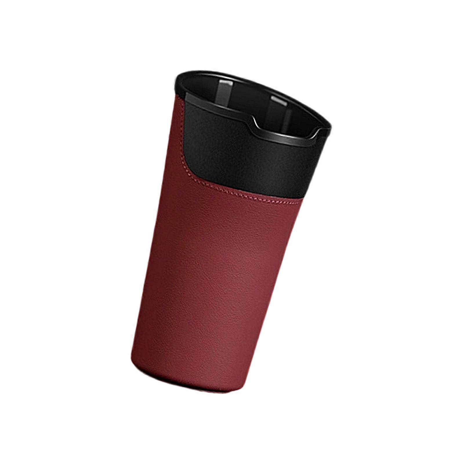 Multifunctional Car Storage Container Bucket Car Trash Can Portable Armrest Door Cup Holder Umbrella Holder Rubbish Bin Multicolor