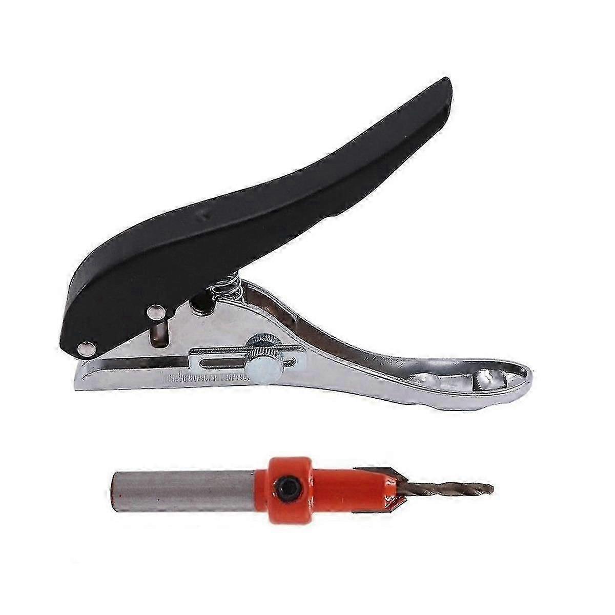 Edge Puncher Carpentry Round Hole 8mm Countersunk Drill Puncher Pvc Adjustable Size Carpentry Tool