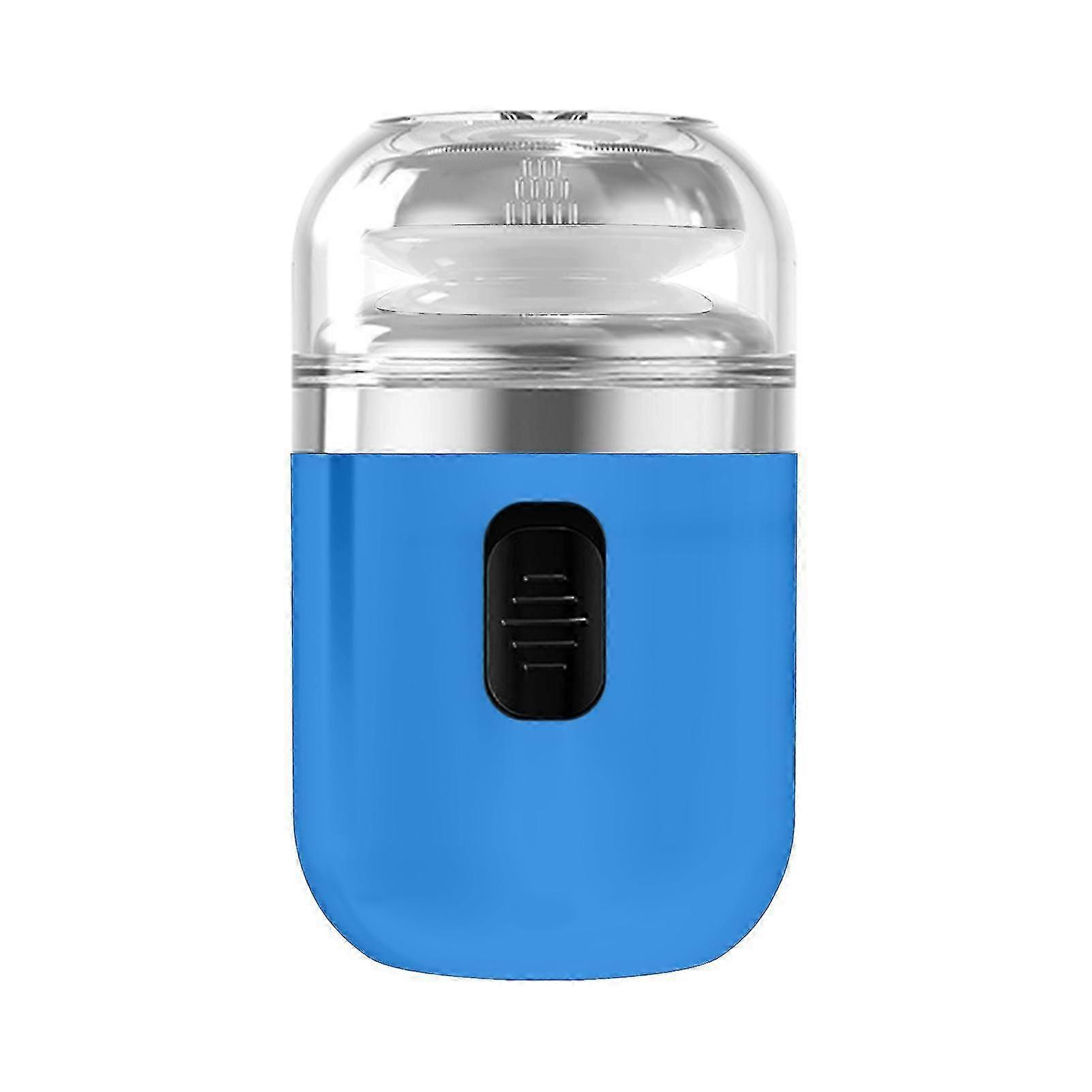 Electric Shaver with Dustproof Cover Sharp Detachable Blade Long Battery Life One-Button Use Accurate Shaving Dual Purpose