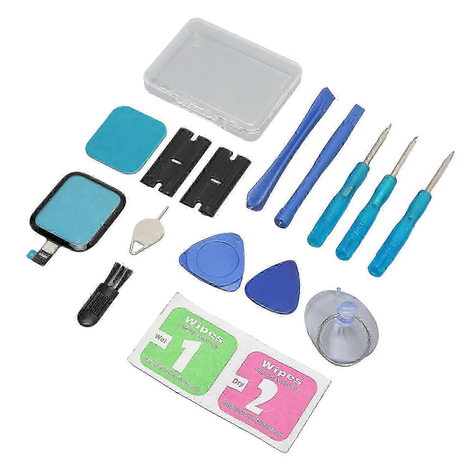 2025 Screen Touch Digitizer Assembly Replacement Glass Intelligent Repair Accessories with Tool for IOS Watch Series 4