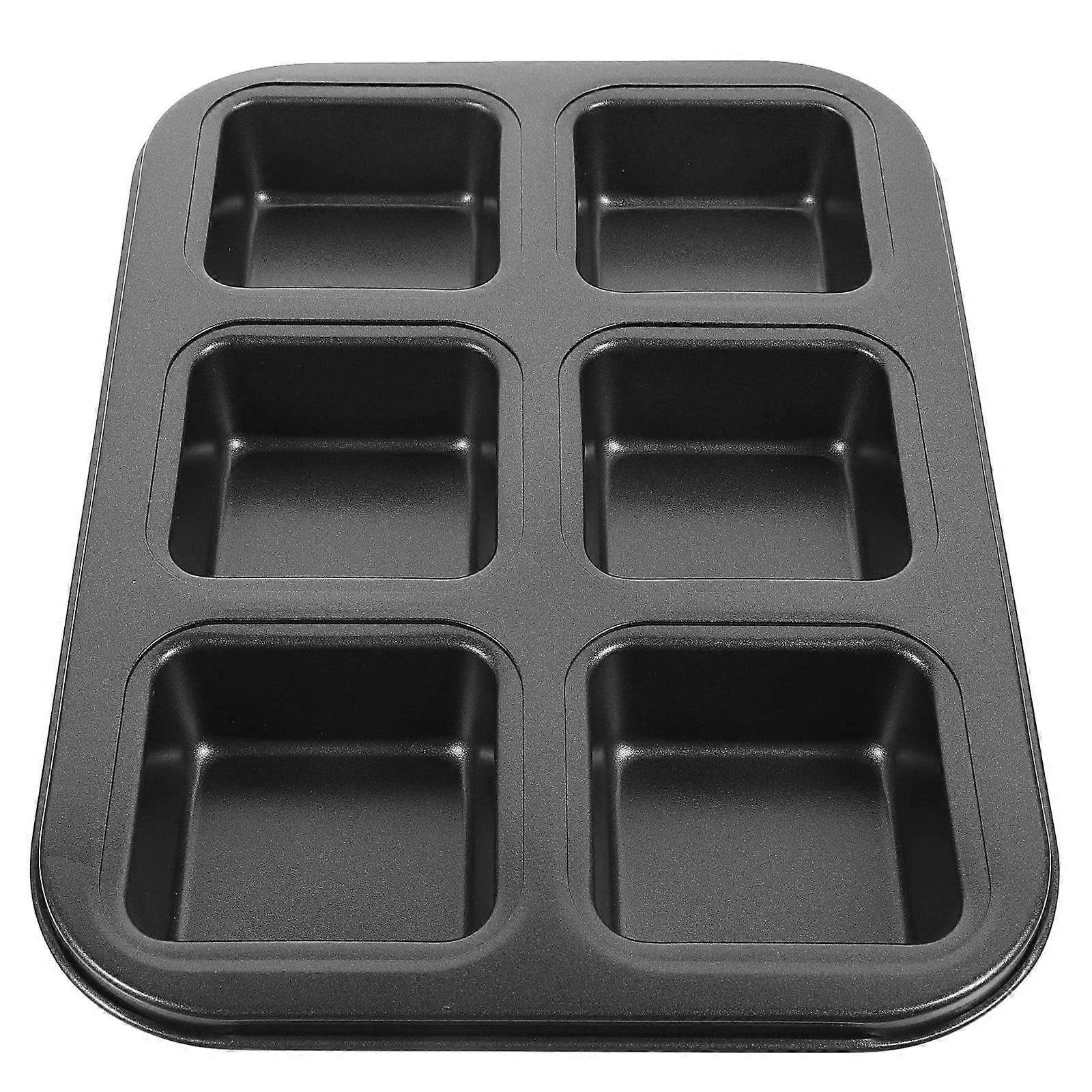 Mini Loaf Baking Pans Kitchen Cake Square Household Bread Muffin Multi-function Mold