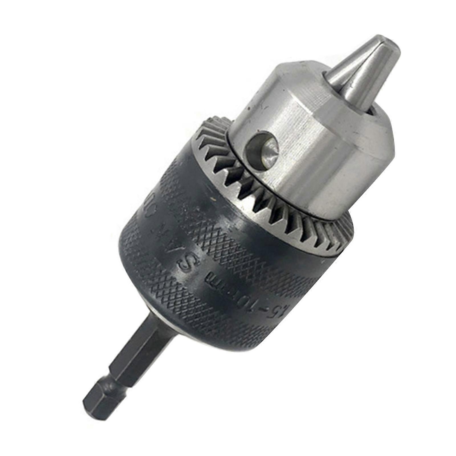 Heavy Duty Hexagonal Shank Drill Chucks Adapter Converter for Electric Tool No Wrenches Need ABS Materials Fast Release Multicolor