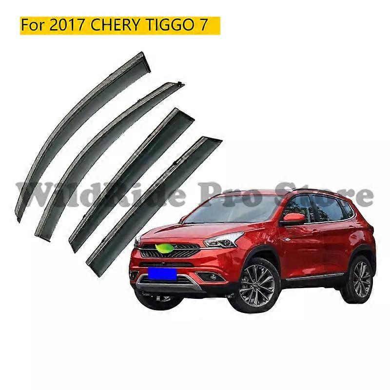 Applicable to+ Car Windshield for 2017 CHERY TIGGO 7 Window Vent Deflectors Car Door Visor Rain Guards