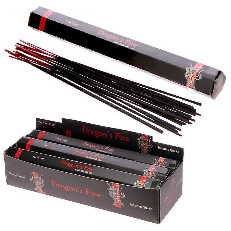 Stamford Black Incense Sticks - Dragons Fire 6 Pack