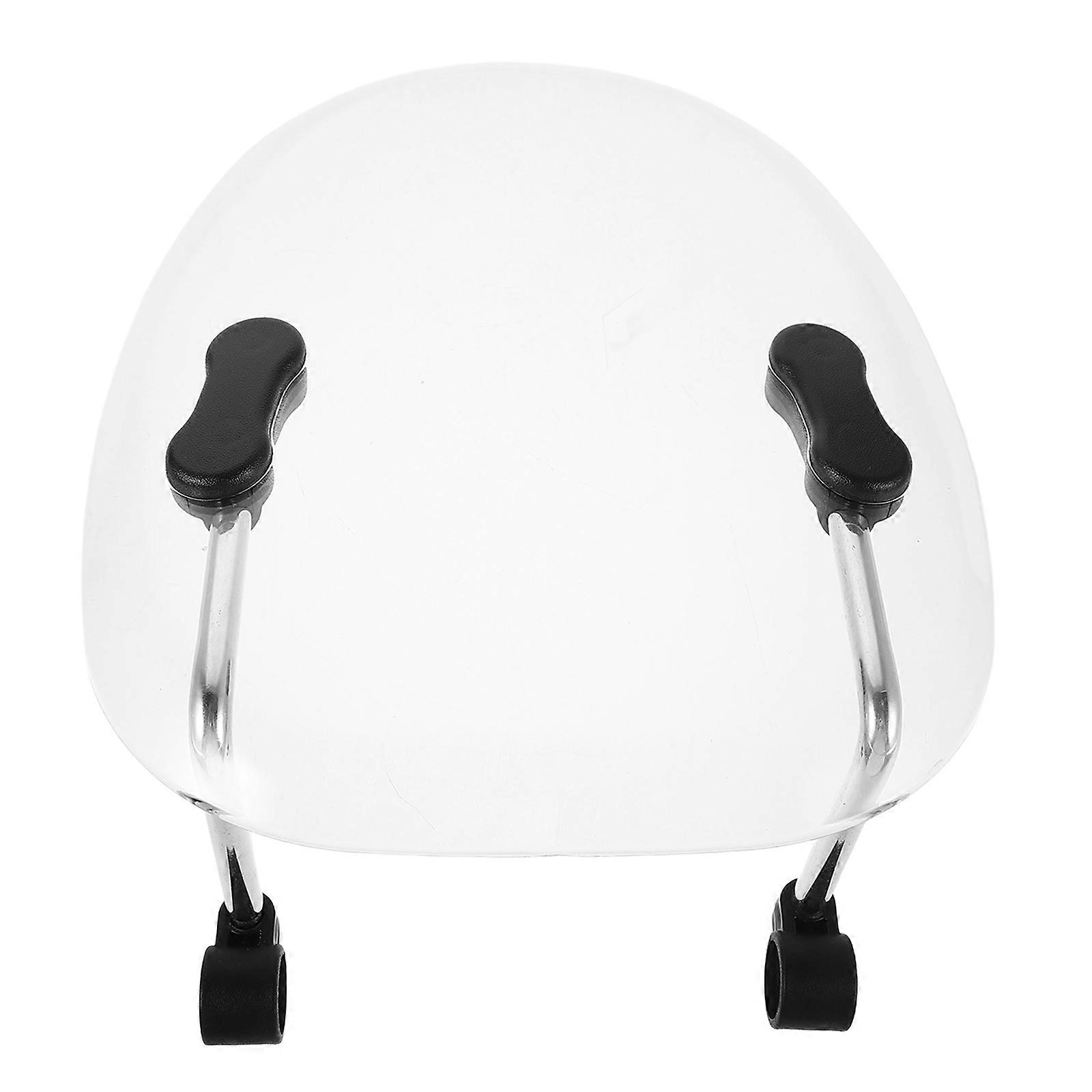 Electric Scooter Windshield Transparent Front-Mounted for Safety