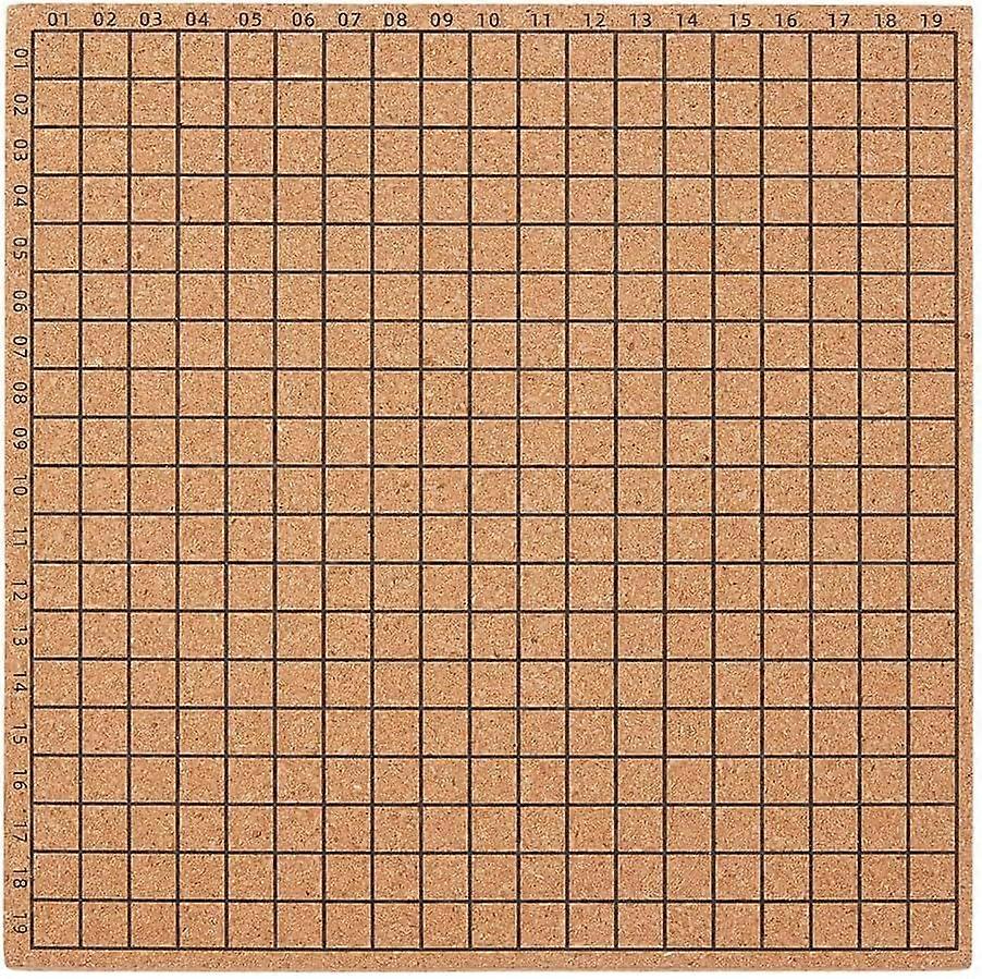 Cork Macrame Board Blocking Board Sturdy Cork Craft Boards with Printed Grid 7.87x7.87inch Braiding Boards with Accurate Knotting Measuring for Jewelr