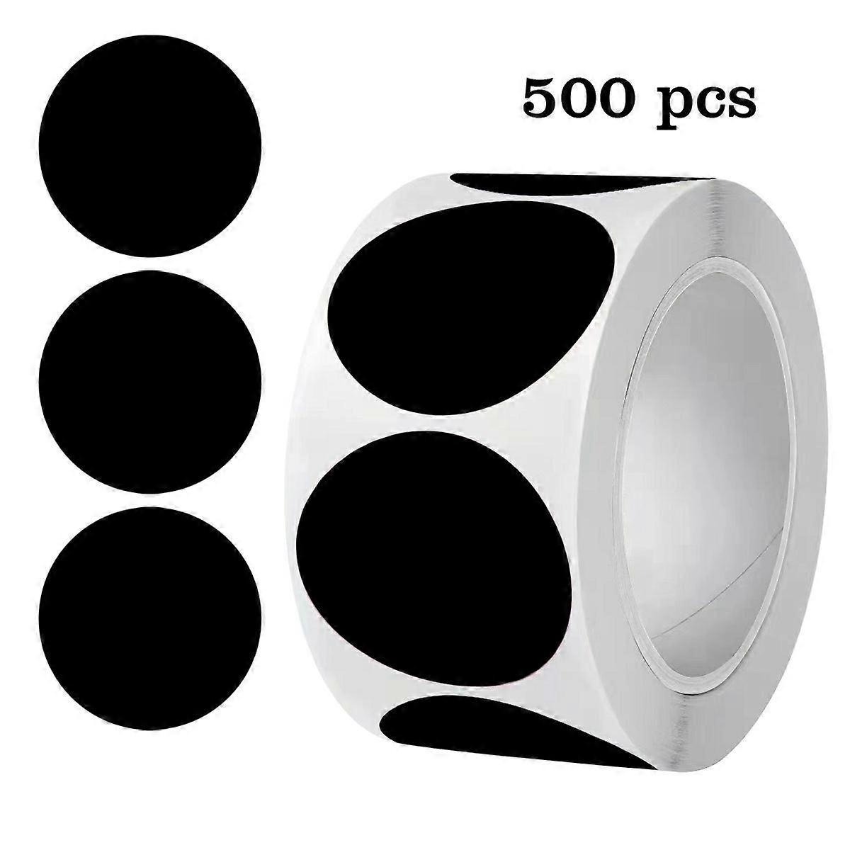 500Pcs/Roll Round Sticker Removable Self Adhesive Labels for Organization Coding Labeling
