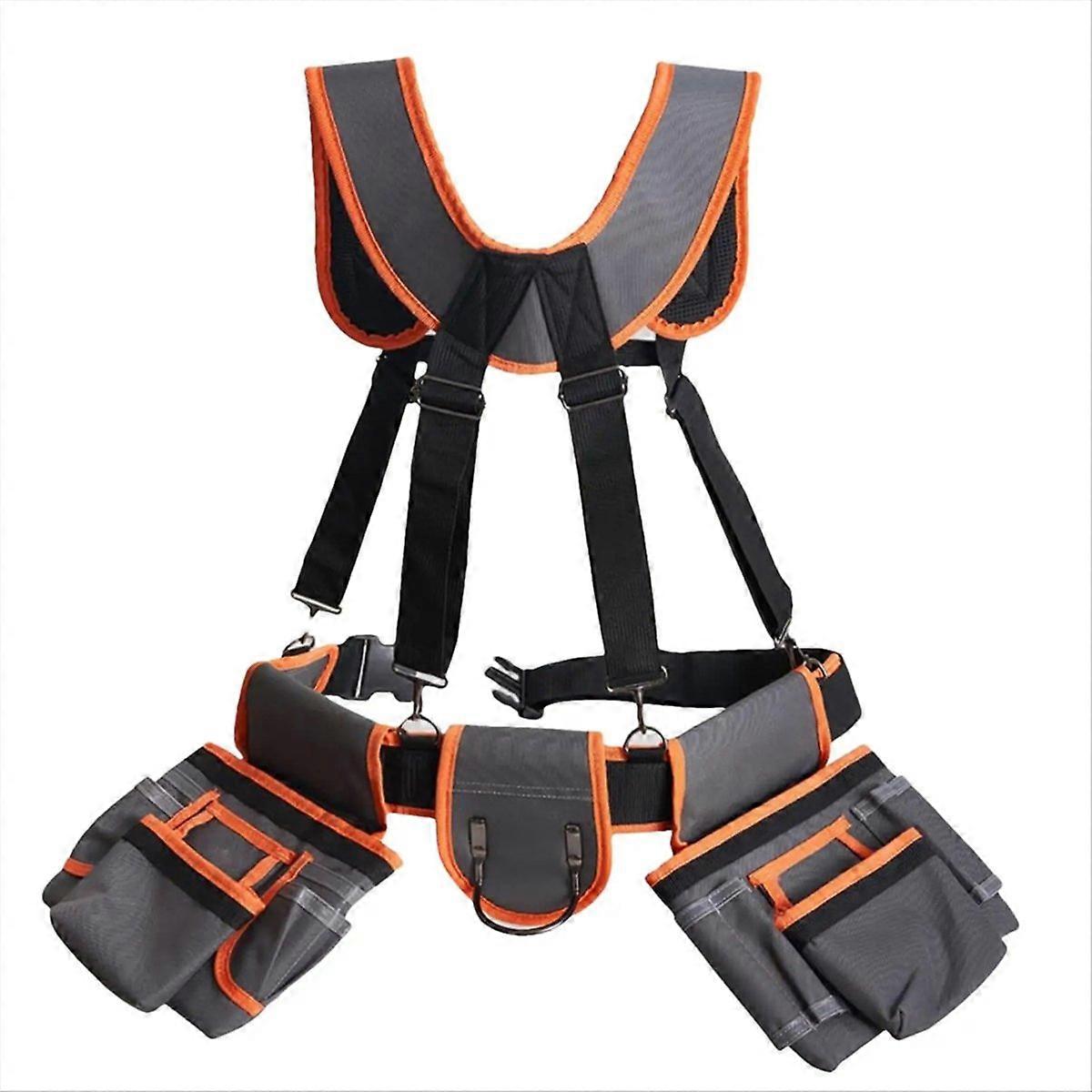 Heavy Duty Tool Belt Utility Toolbelt Adjustable Waist Holder
