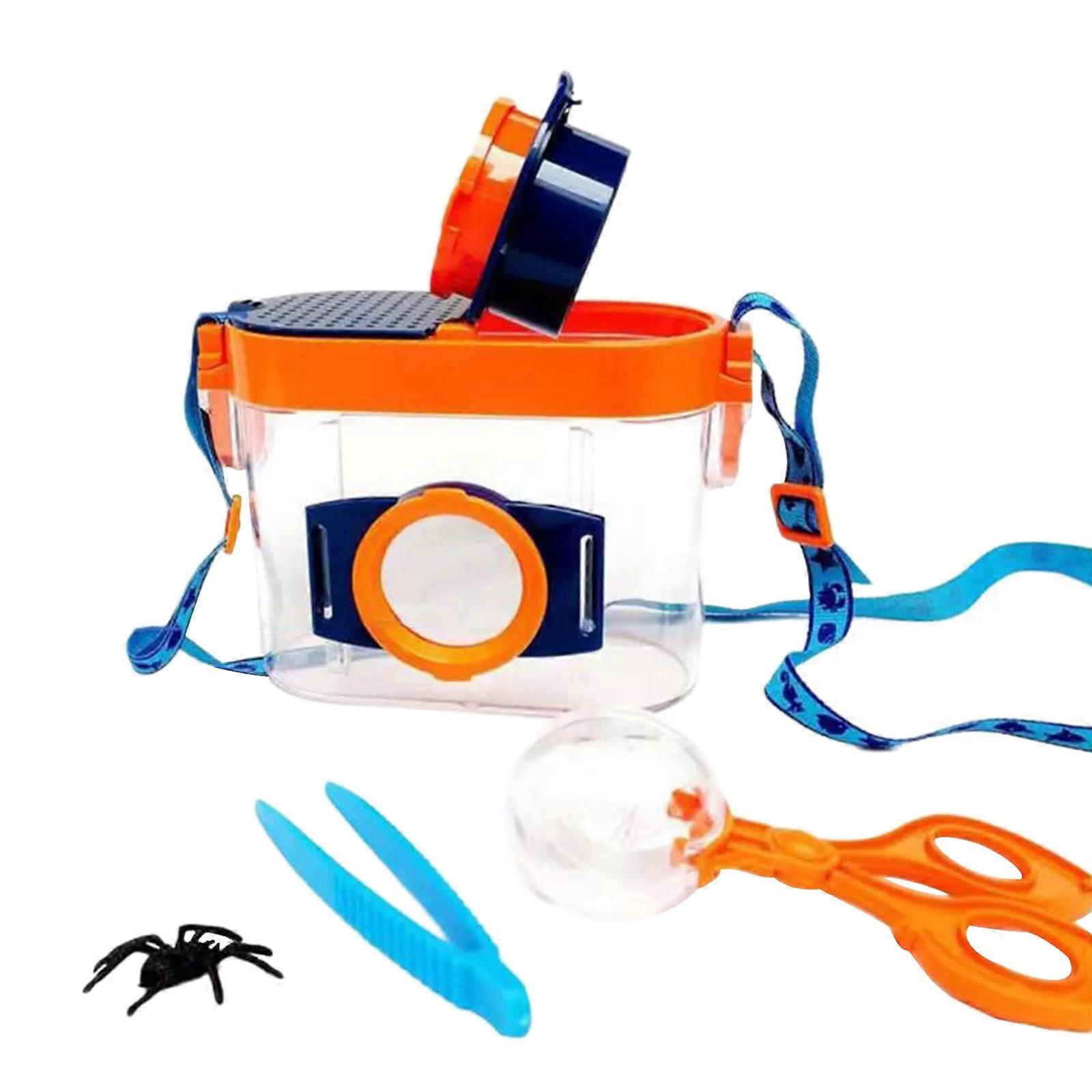 Adventure Begins! Bug Catcher Toy Insect Clamp Children Outdoor Exploring Bug Hunting Catcher Science Toy Multicolor