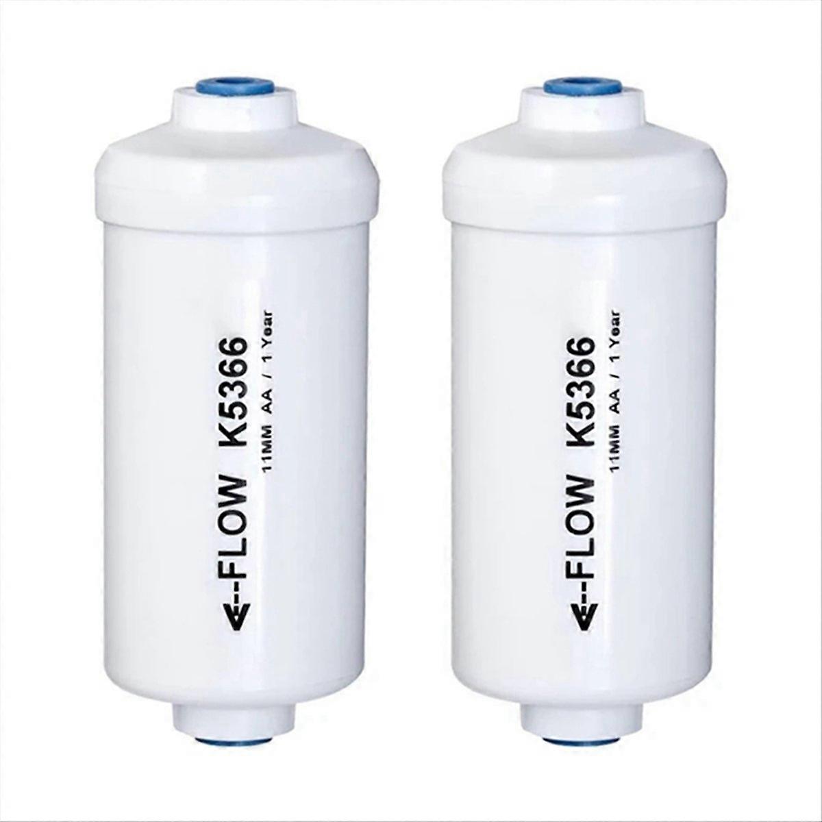 2 Pcs Fluoride Water Filter K5366 for Water Filtering System