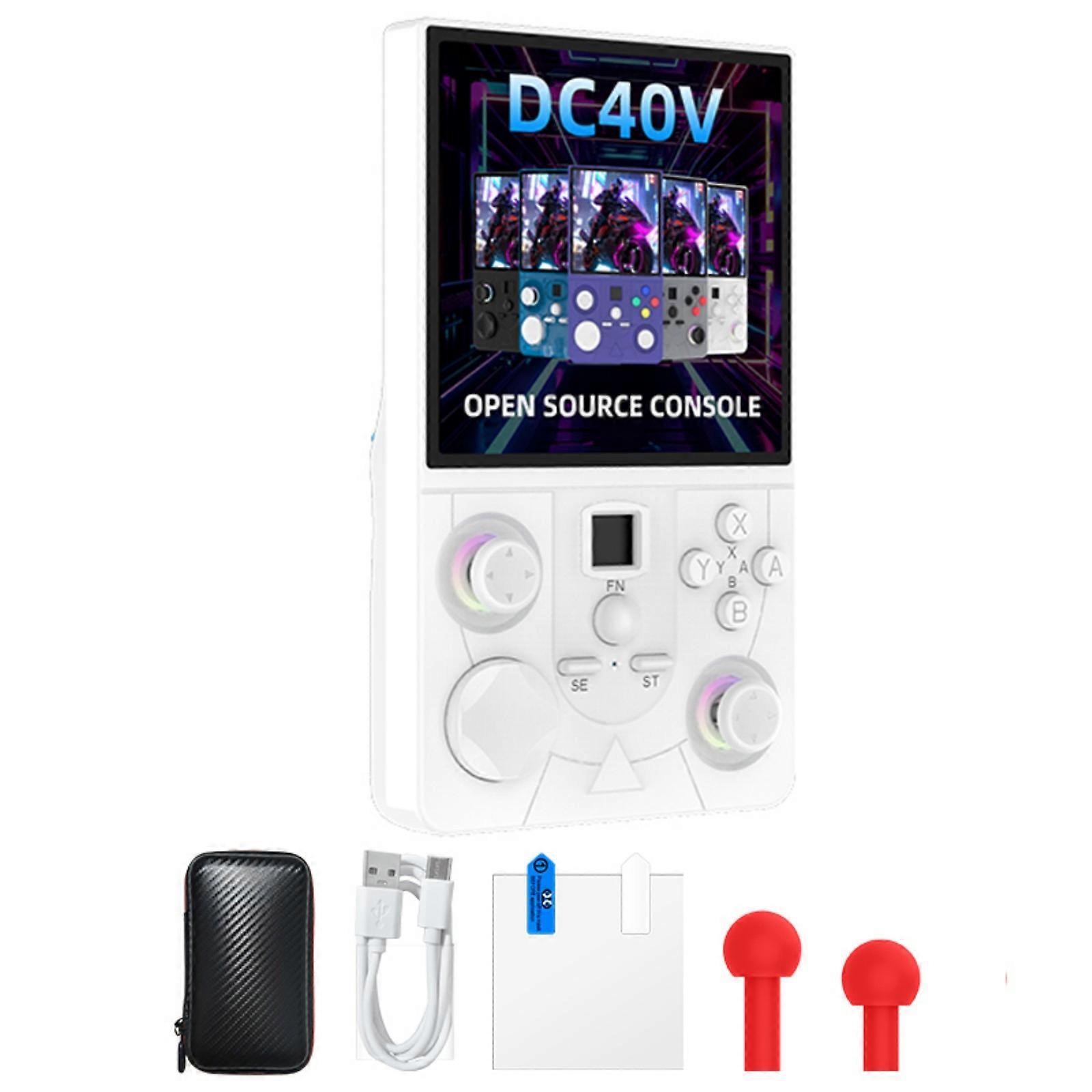 Multiplayer Focused Handheld Device Featuring WiFi Connection 4 Inch Screens Vibration Feedback & Ergonomic Designs  White