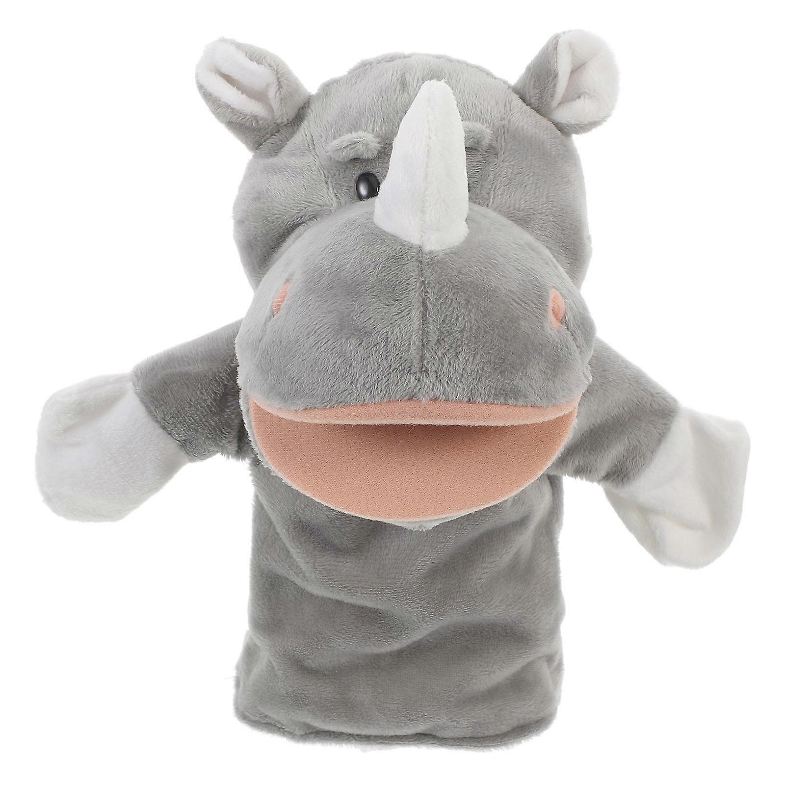 Story Telling Plush Animal Hand Puppet Interactive Toy