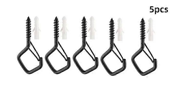 Anti-Drop Snap Safety Hooks Sturdy Square Hanger Hooks with Buckles Sturdy Anti-Drop Hanging with Buckles for Bonsai String Lamp