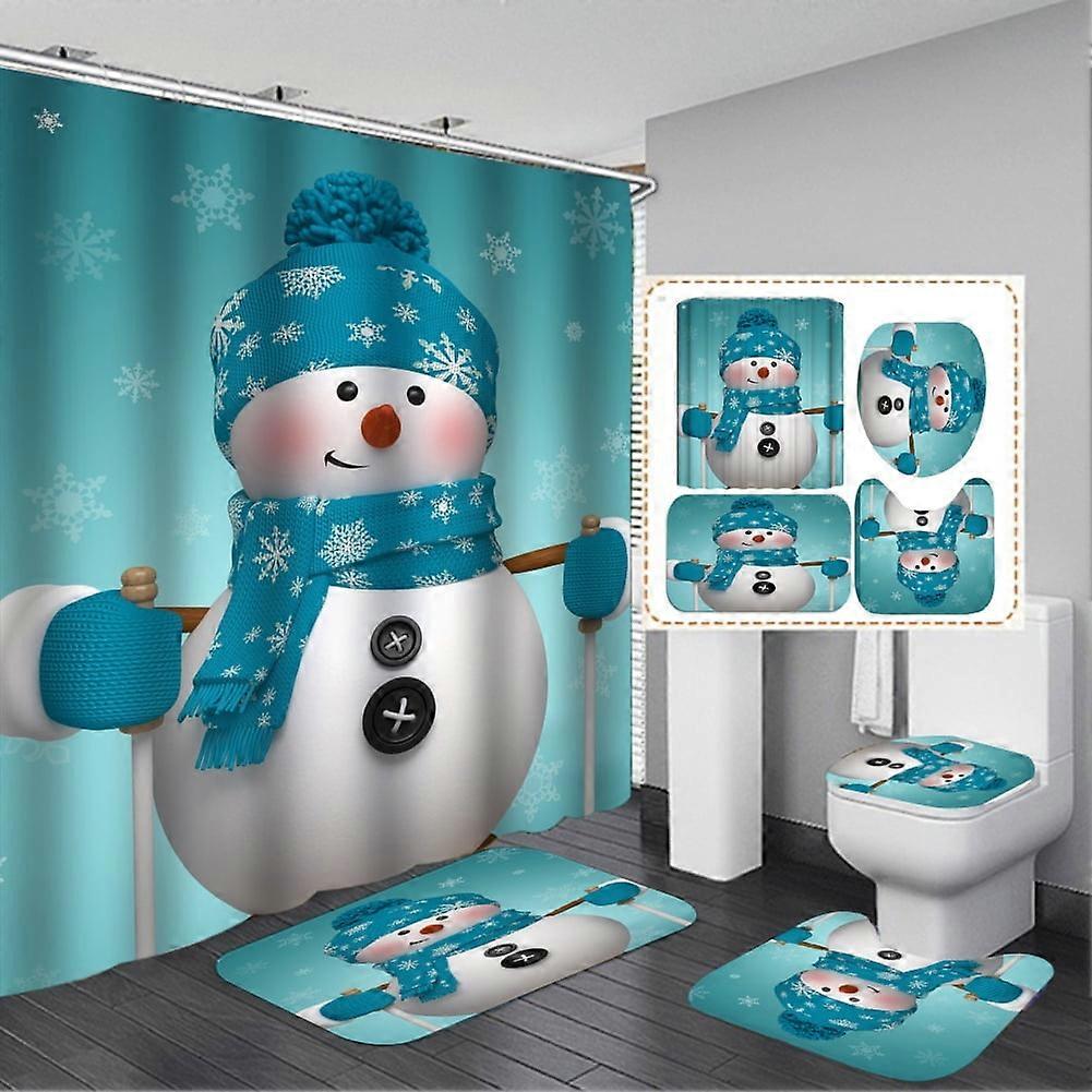 Orchip 4-Piece Bathroom Linen & Accessory Set