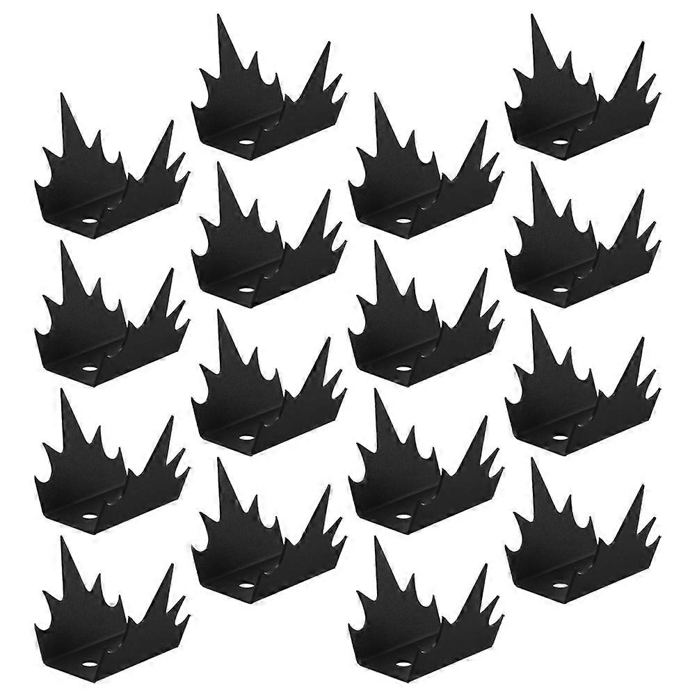 Fence Deterrent Spikes Sets Sharp Pointed Design For Residential Use 5.00X4.30X2.40CM Security Enhancement 24 Sets