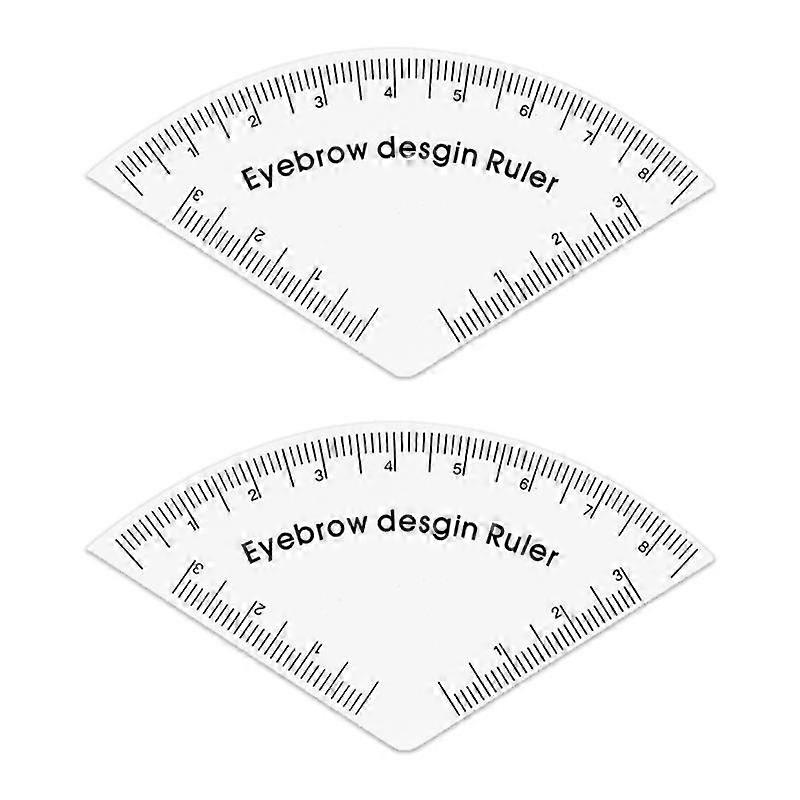 Reusable Plastic Eyebrow Guide For All Face Shapes And Skill Ensures Application
