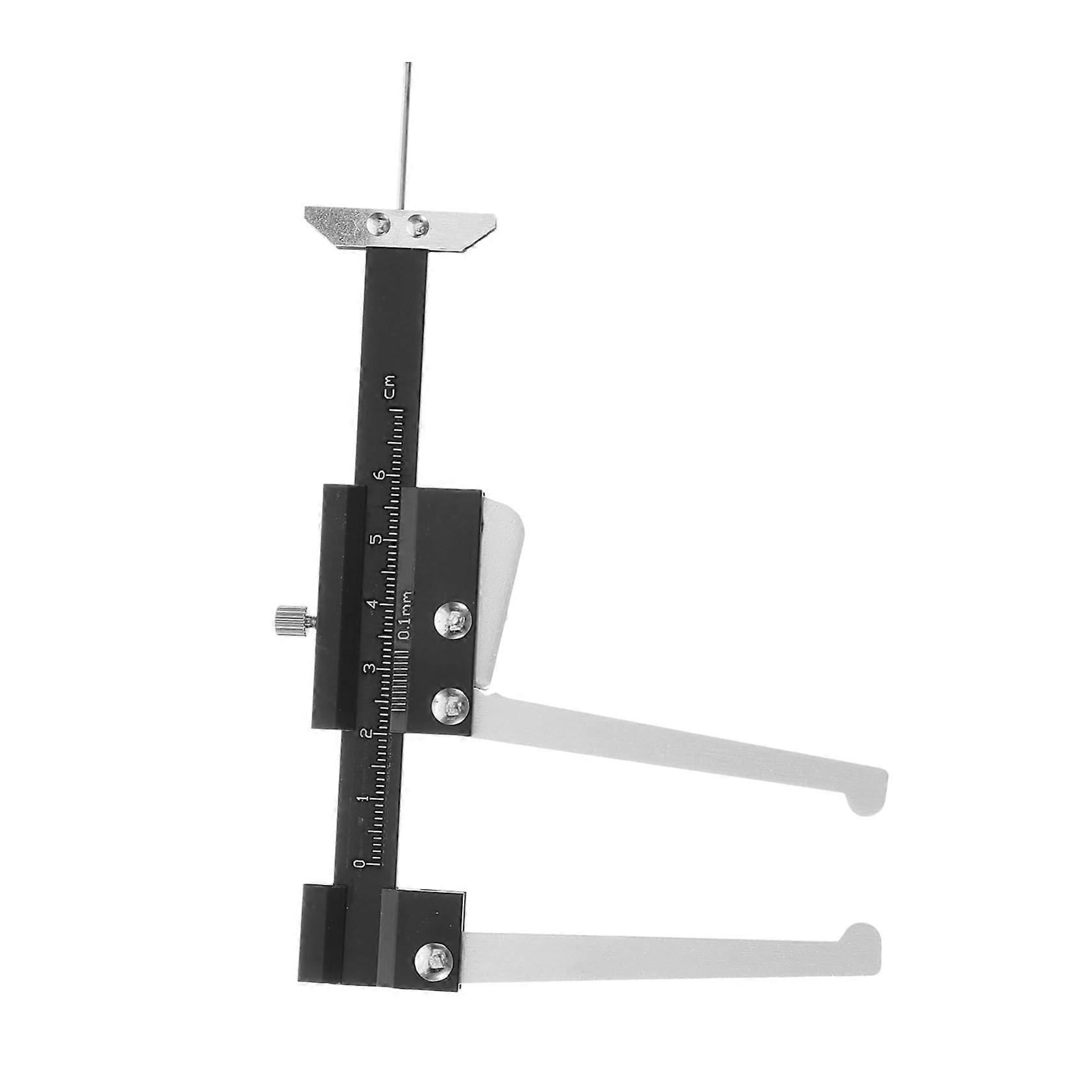 2 in 1 Tire Tread Depth and Brake Rotor Thickness Gauge for Accurate Automotive Safety Checks