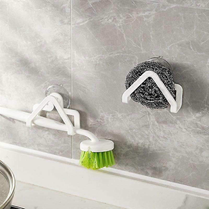 Kitchen Organizer Suction Cup Sink Drain Rack Sponge Storage Holder Drainer Rack