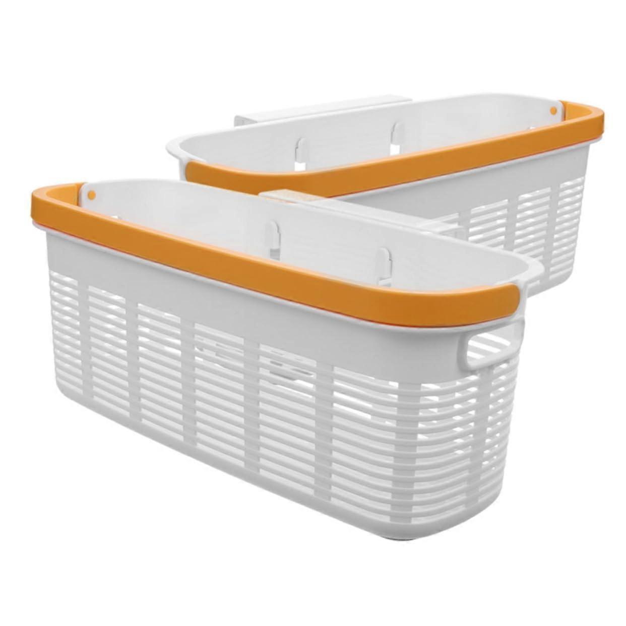 2Pcs Bedside Storage Organizer Hanging Caddy for Dorm and Home Essentials SpaceSaving Design