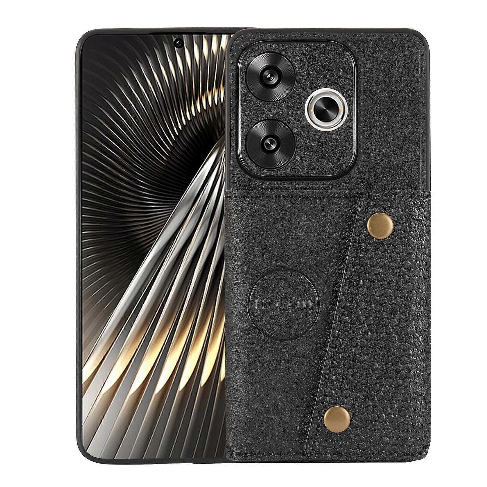 Double Buckle Card Slots Magnetic Phone Case