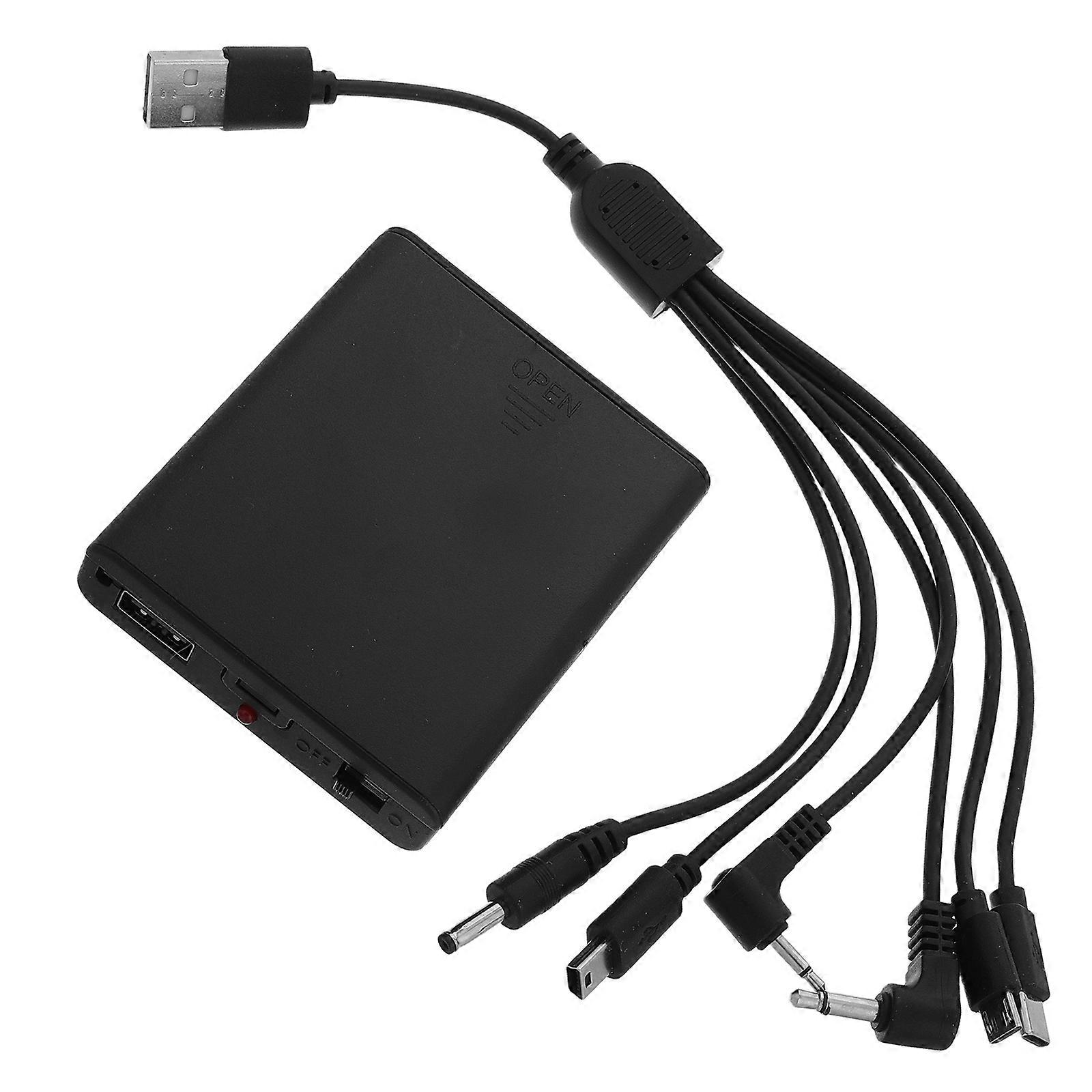 Portable Black Battery Pack for Emergency Backup Power of Safe Box