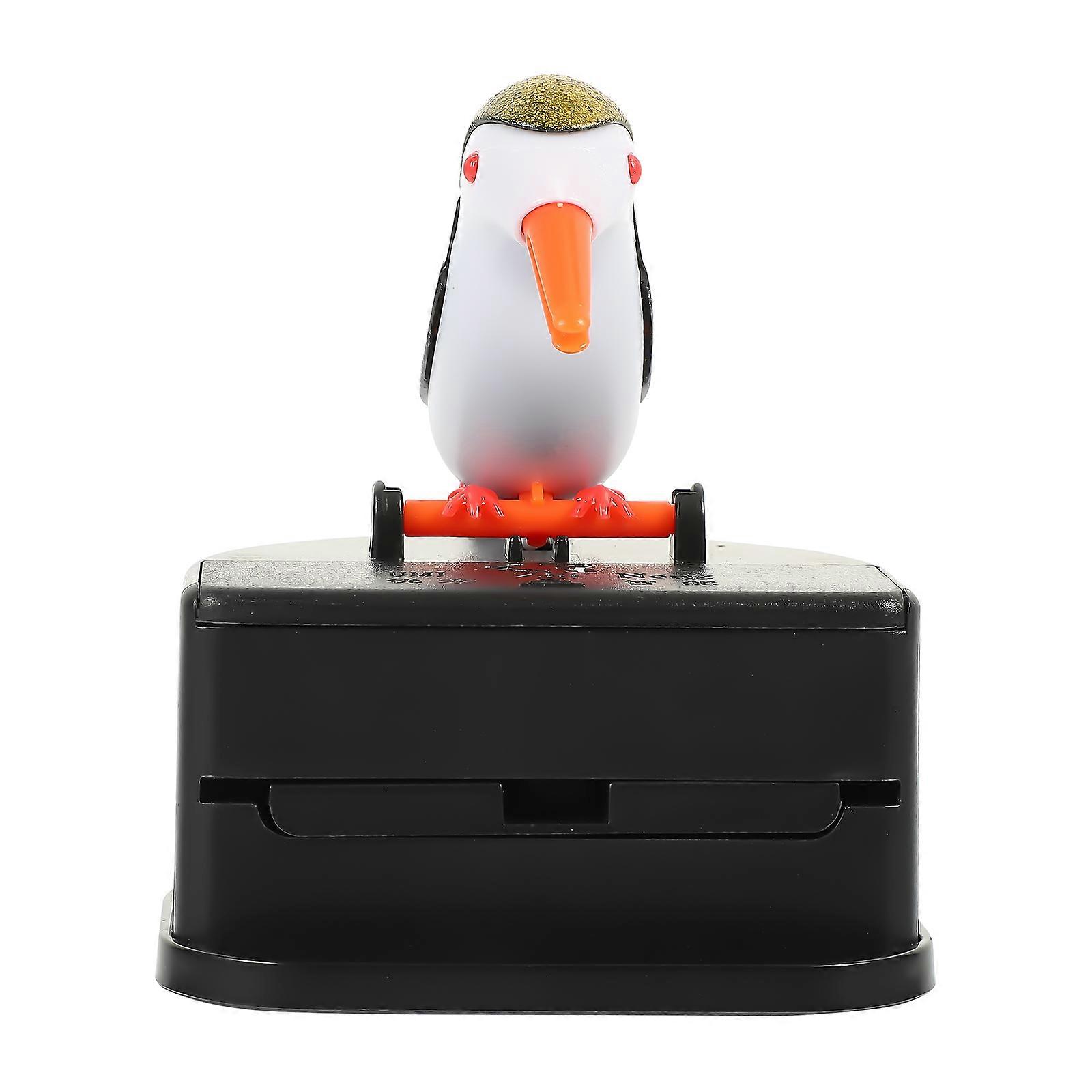 Toothpick Dispenser for Storage 1Set Creative Bird Style Box Golden