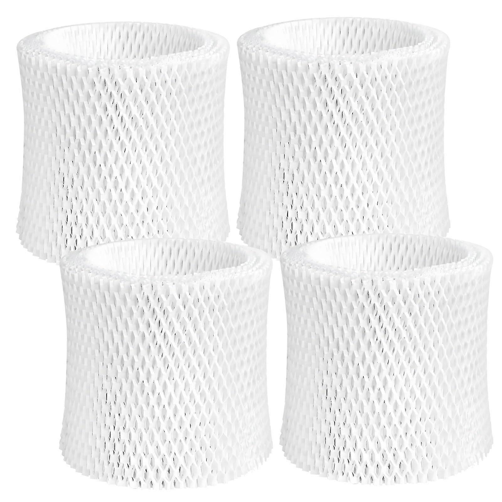 Wood Pulp Wicking Humidifier Replacement Filter 4 Pack White for Canopy Bedside and Nursery