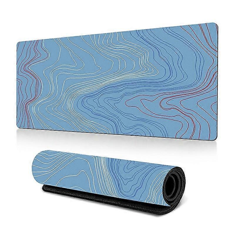 400*900*3mm Abstract Pattern Large Mouse Pad Anti-skid Rubber Desktop Mat