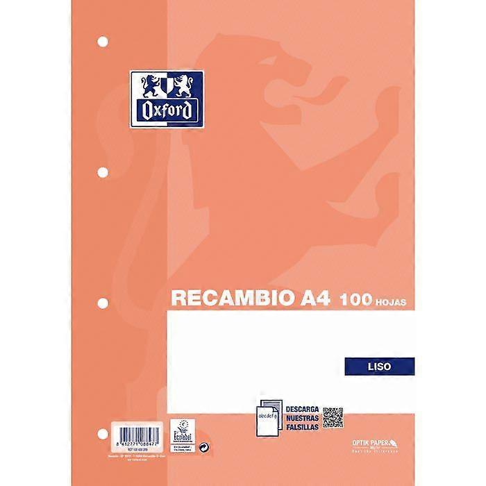 Mobile sheets - Oxford - A4 - 100 sheets - 90g - White