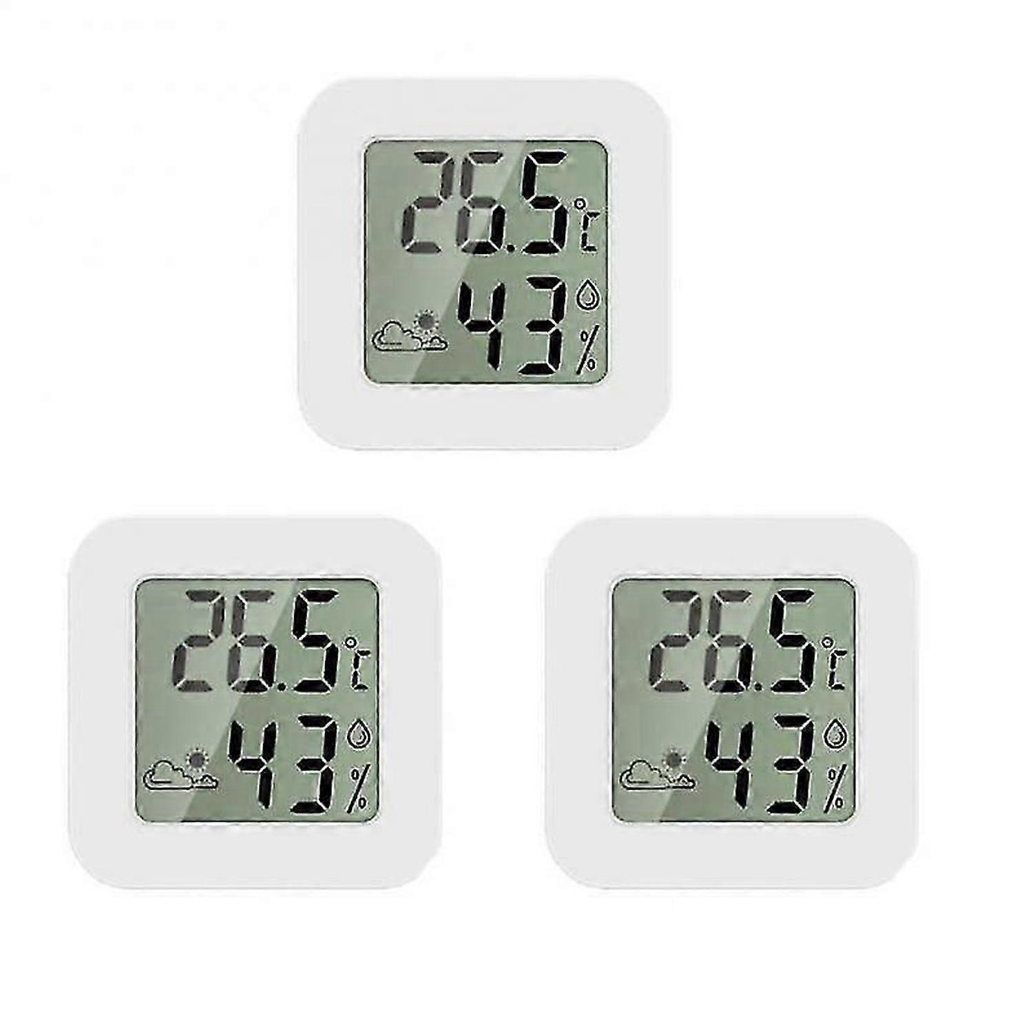 Mini Lcd Digital Thermometer Hygrometer Indoor Room Temperature Humidity Meter