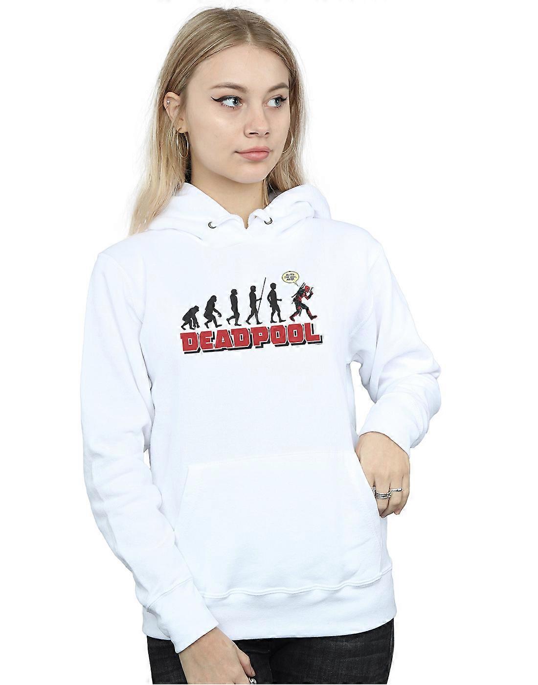 Bewundern Sie Damen Deadpool Evolution Hoodie