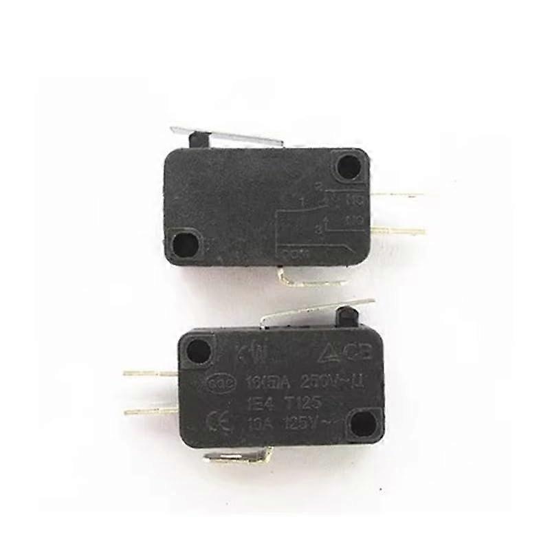 Copper KW7 Series Microwave Oven Door Switch KW711 Black Touch Control Durable Replacement