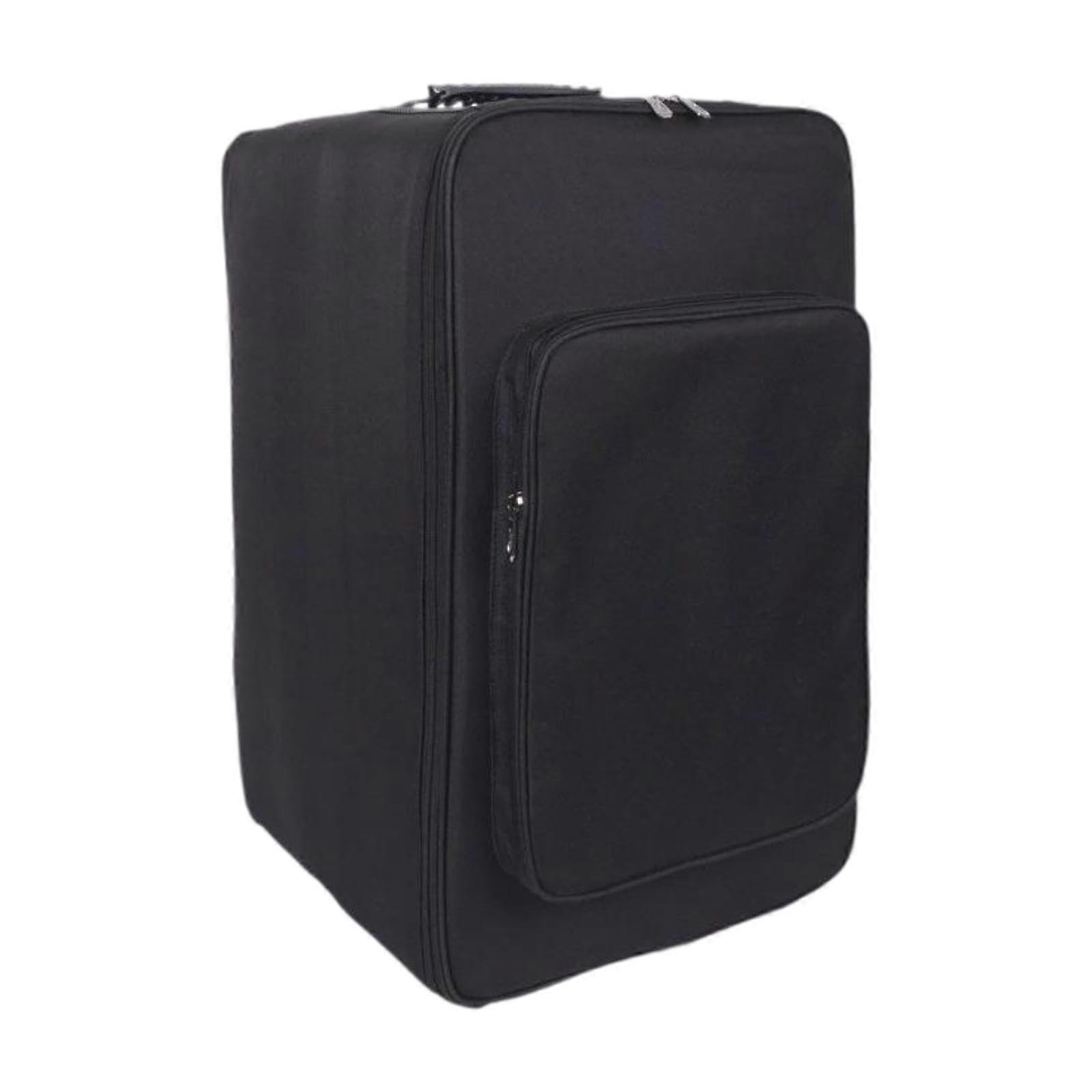 Large Padded Cajon Bag with Adjustable Shoulder Straps, Dual Carry Backpack Case for Percussion Drum