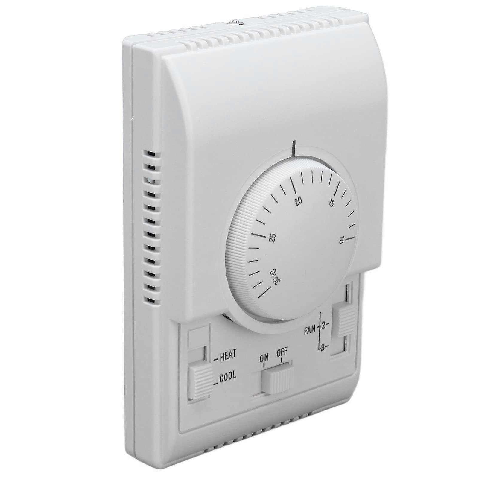 Central Air Conditioning Thermostat with Programmable Heating and Cooling, Precise Control, Easy Install