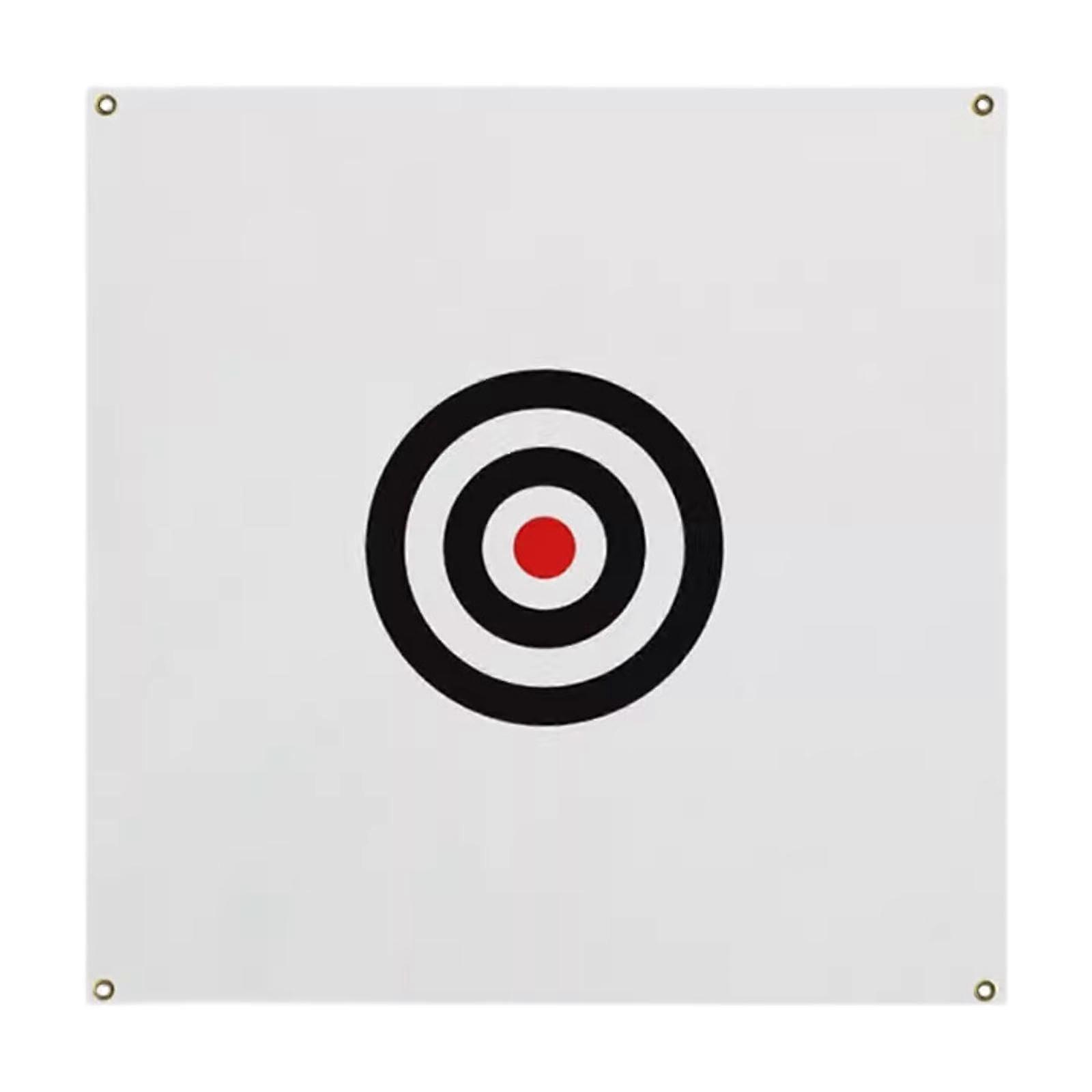 Golf Hitting Net with Durable Canvas for Backyard and Outdoor Golf Practice Target White