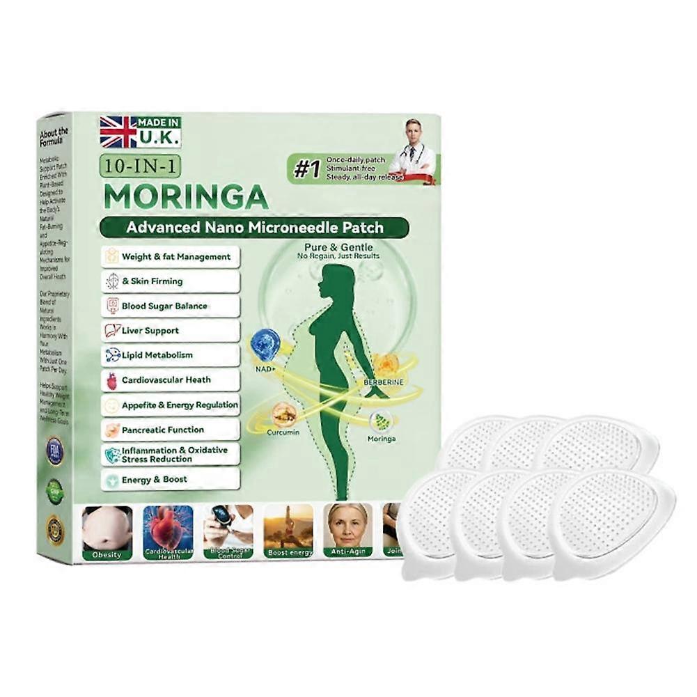 Moringa Composite 10-IN-1 Advanced Nano Microneedle Patch
