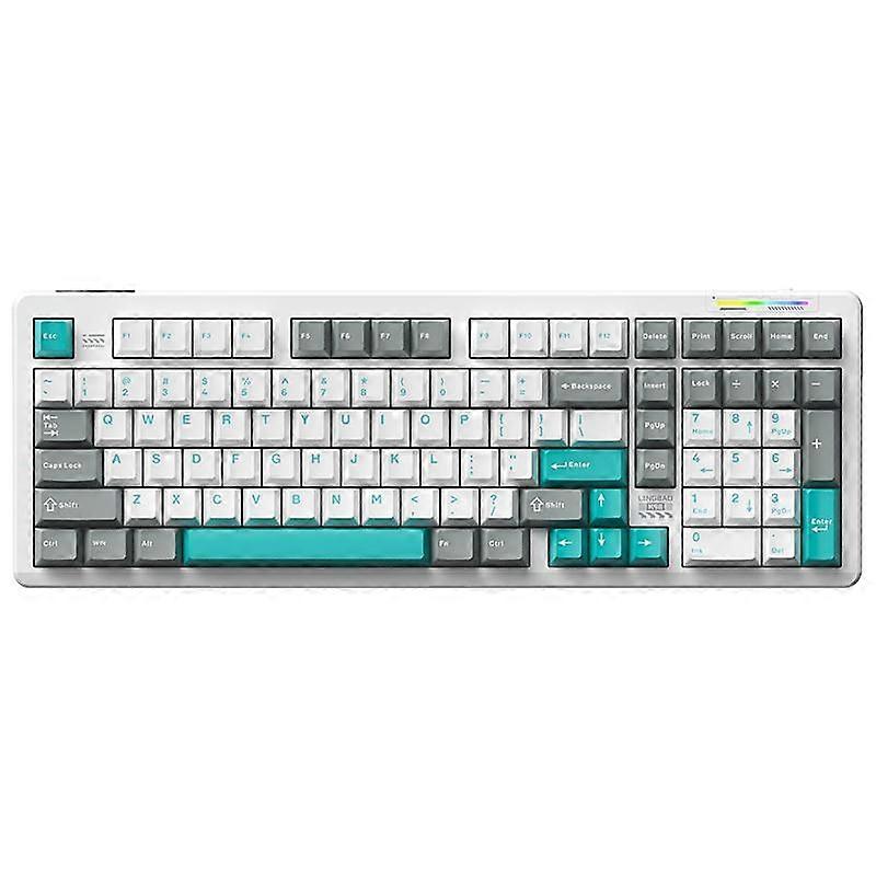 101-Key Keyboard Blue-Red Rabbit Axis Pro