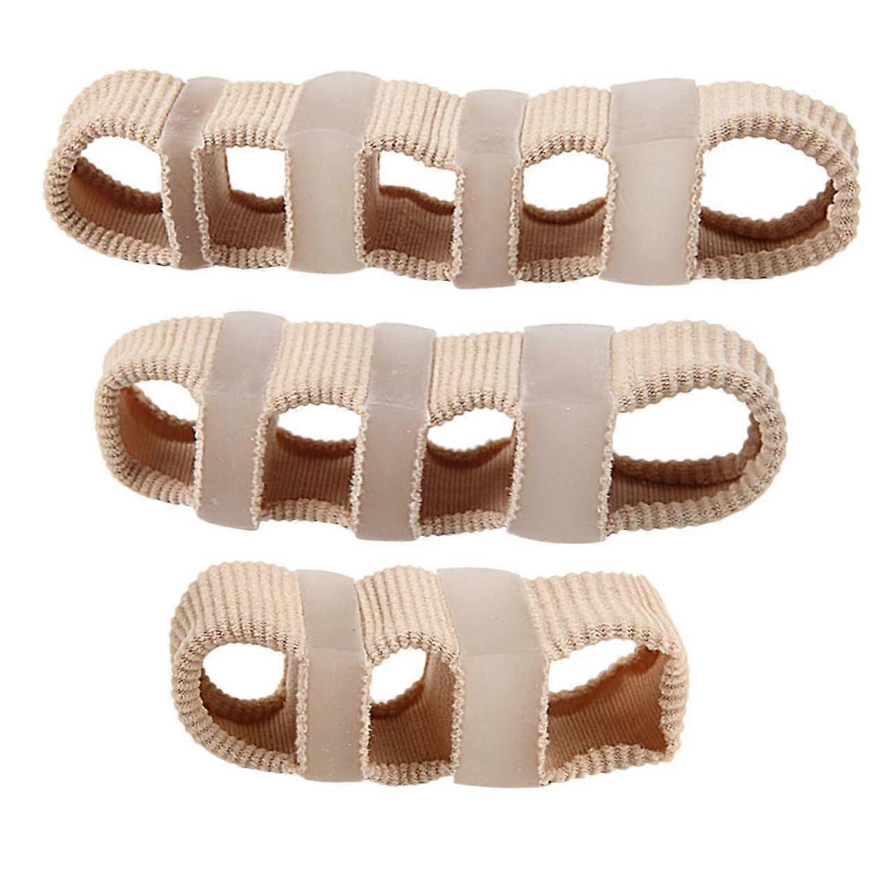 Toe Separator and Bunion Corrector Soft Gel Spacers for Stable Toe Alignment and Daily Relief