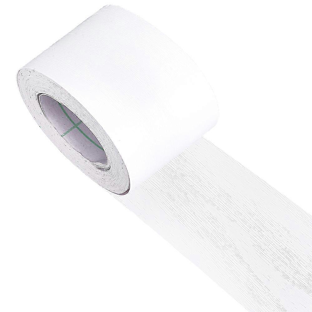 Waterproof PVC Self Adhesive Stickers Put up a Window Sill White 49mm