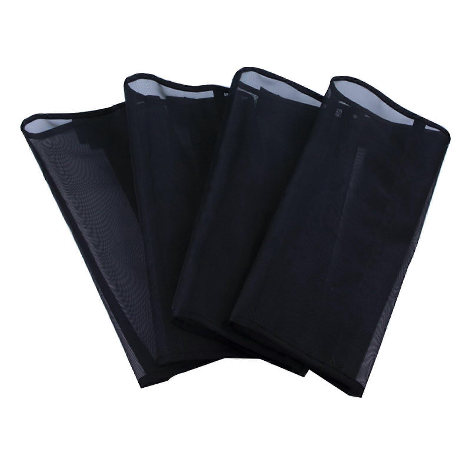 Breathable Mesh Horse Fly Boots 4Pcs Protective Horse Leg Wraps for Fly Bite Prevention