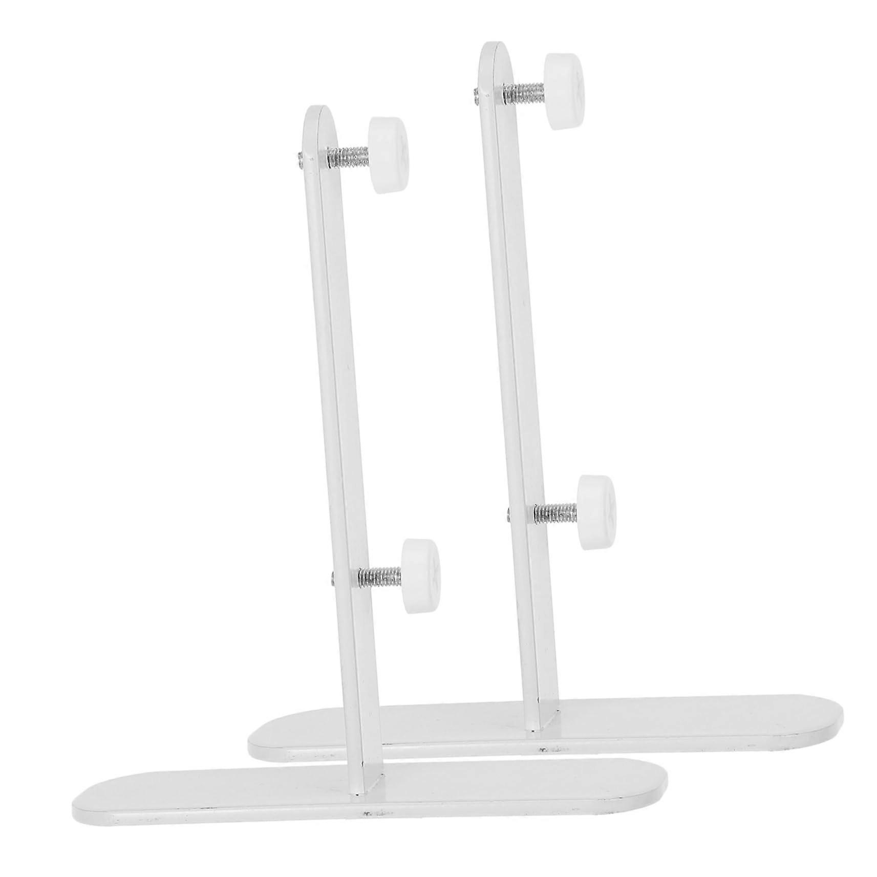 2pcs Heavy Duty Pegboard Brackets with Stable Corner Brace for Versatile Panel and Shelf Support