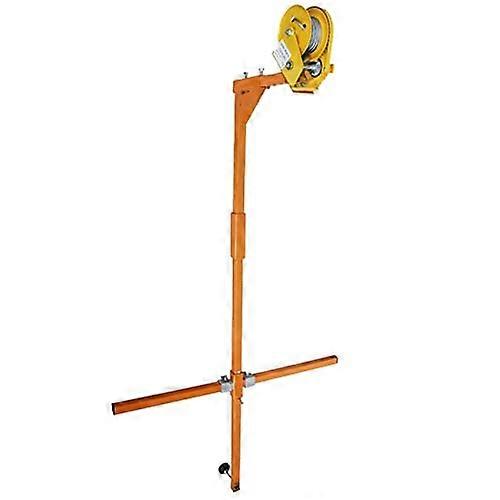 Heavy Duty Air Conditioner Installation Bracket with Manual Winch, 150kg Adjustable Lifting Tool