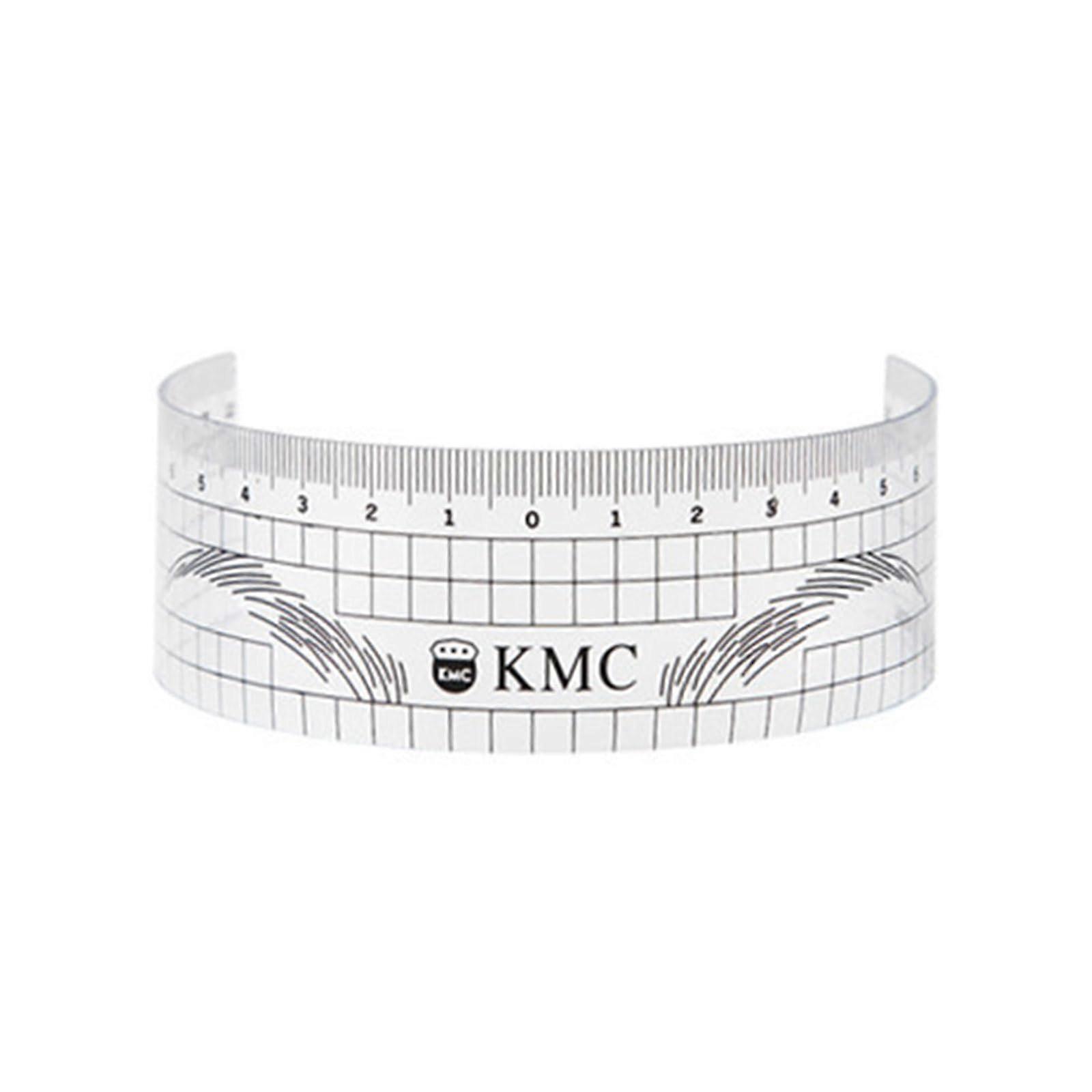 Plastic Eyebrow Ruler for Accurate Brow Mapping and Symmetry, Microblading Measuring Stencil 10cm