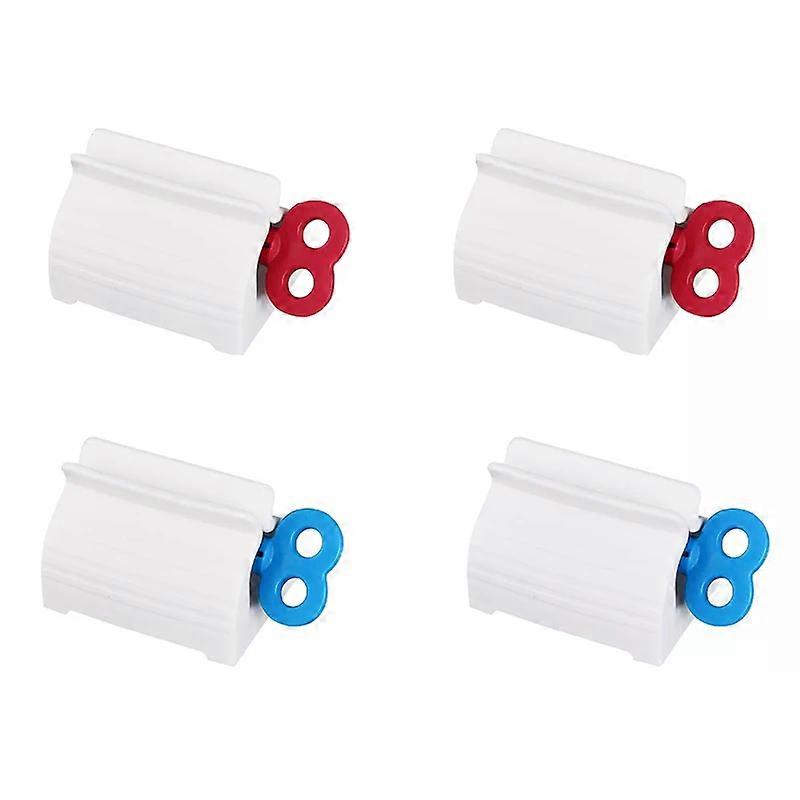 1 Pc Rolling Tube Toothpaste Squeezer Toothpaste Seat Holder Stand Rotate Toothpaste Dispenser for Bathroom