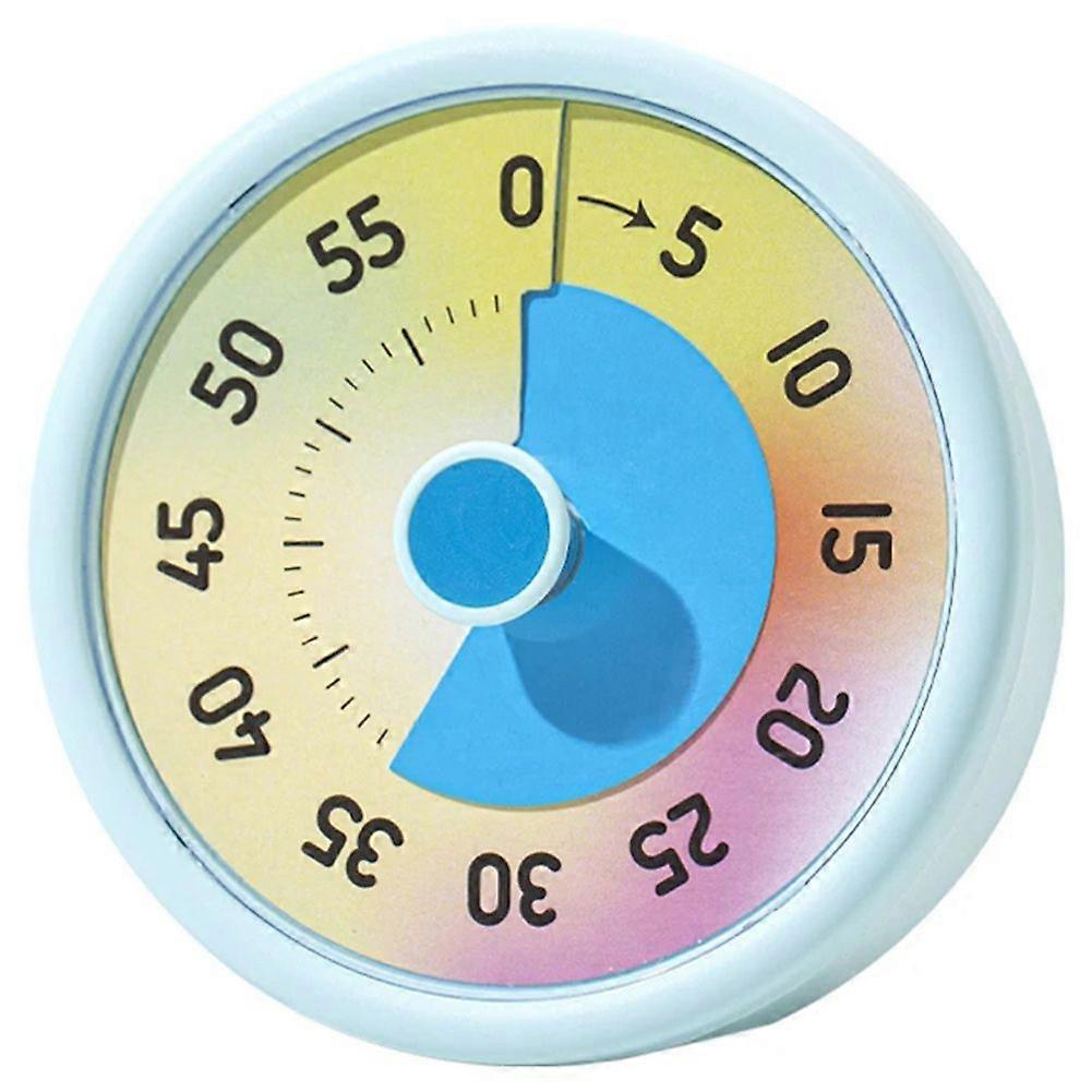 Colorful Visual Timer Manual Rotation Timer Children Classroom Learning Kitchen Cooking Countdown Timer Stopwatch C