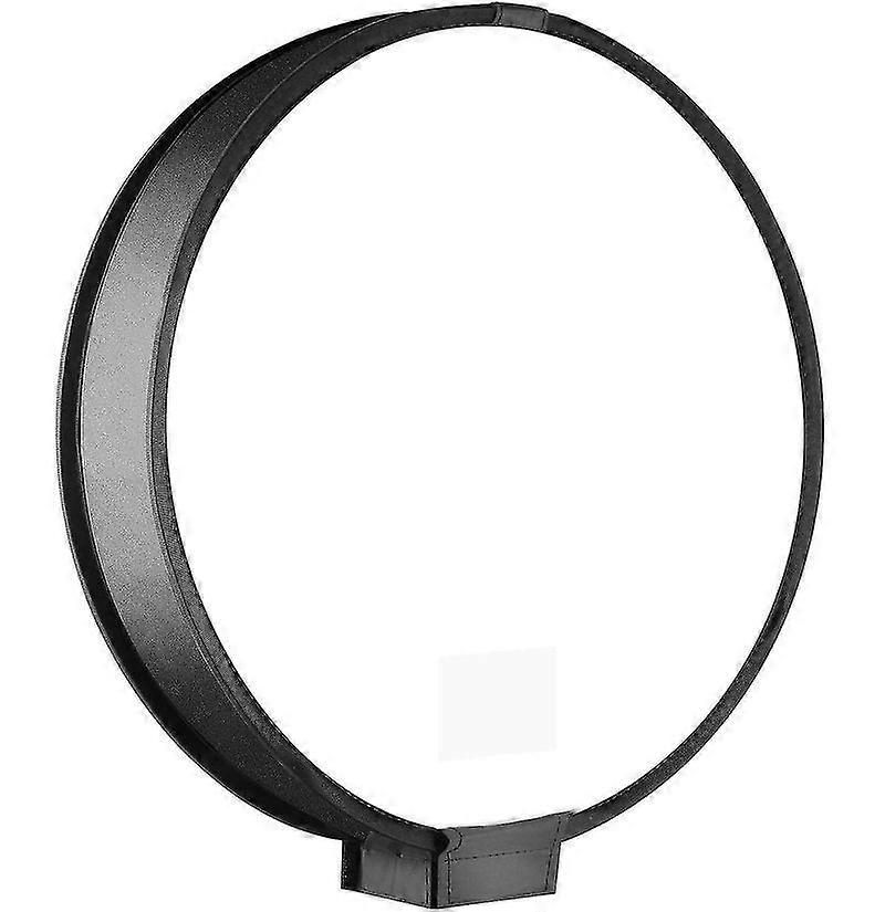 40cm Round Universal Portable Speedlight Softbox Flash Diffuser On-top Soft Box For Camera, White