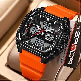 Horloges voor mannen: digitale horloges, waterdicht sporthorloge met LED-achtergrondverlichting, digitaal hardloophorloge, ideaal als cadeau voor mannen of voor Vaderdag.