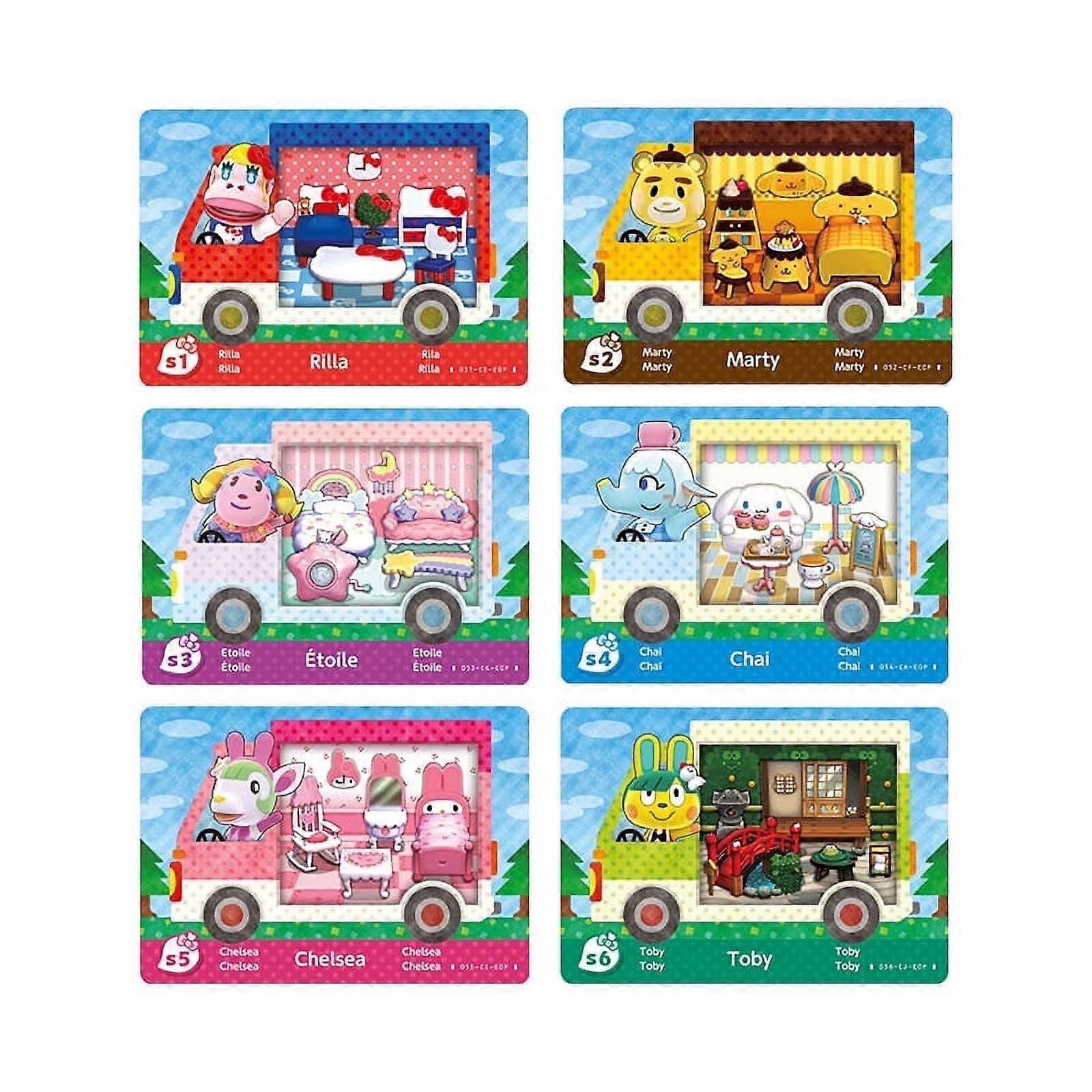 Animal Crossing New Horizons Amiibo-kaarten serie 3 #201-#300 Animal Crossing NFC-kaarten voor NS Switch Lite
