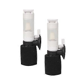 Goldfisch-Aquariumfilter, langlebiger Aquariumfilter für praktische Reinigung, 2 Stück
